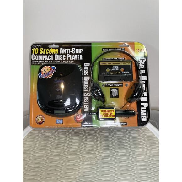 NEW Lenoxx Sound CD Compact Disc Player Anti-Skip Digital Audio Model CD-78 - Picture 1 of 7